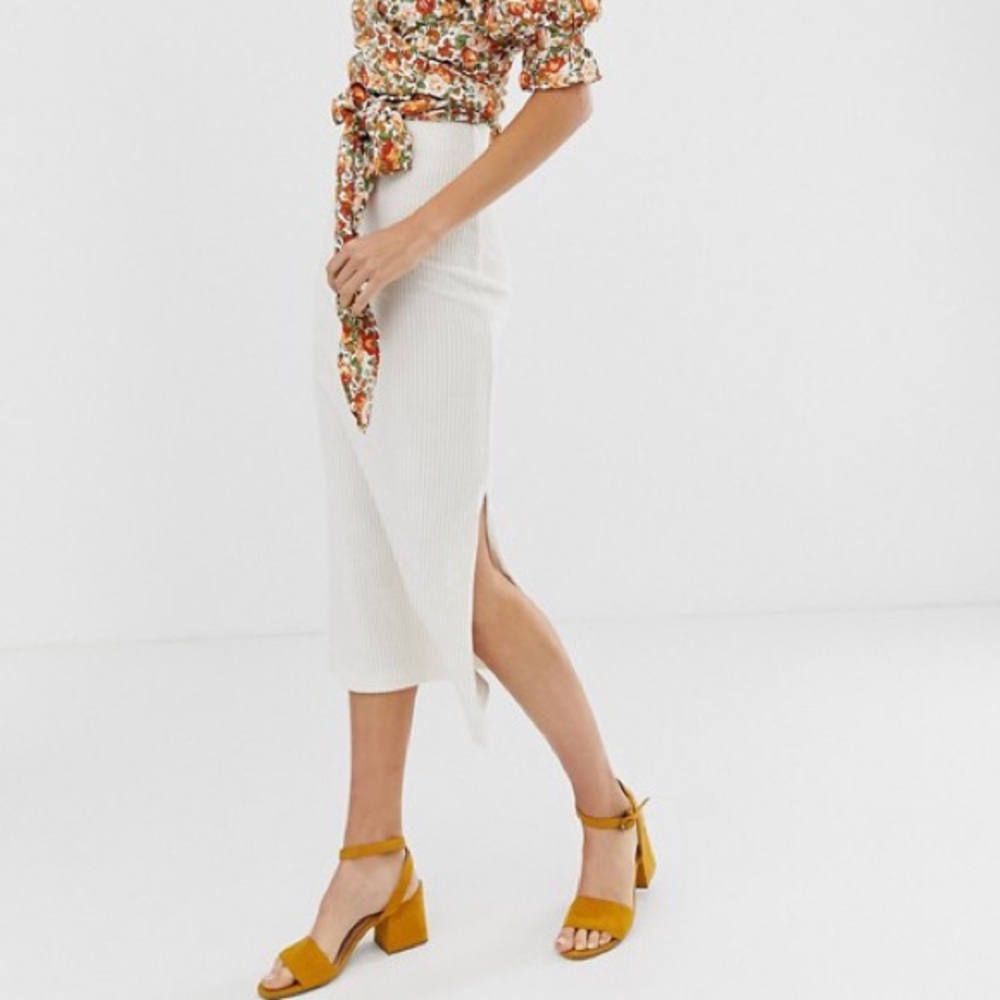 Free People ‘Helen’ Rib Tube Skirt
